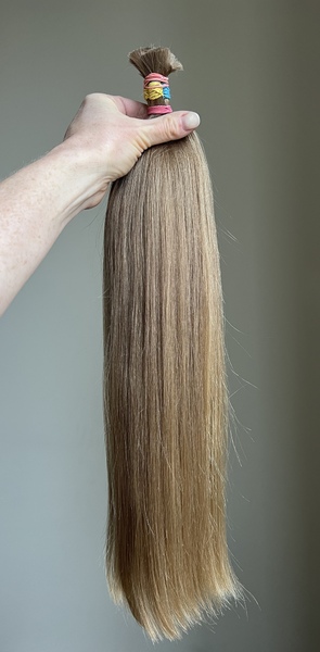 Волосы детские 47-48 см, 65 грамм - Детские волосы для наращивания 