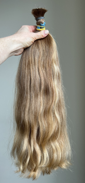 Волосы детские 49-51 см, 114 грамм - Детские волосы для наращивания 