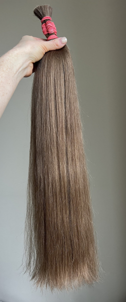 Волосы детские 60 см, 121 грамм - Детские волосы для наращивания 