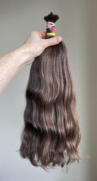 Волосы детские 44 см, 105 грамм - Детские волосы для наращивания 