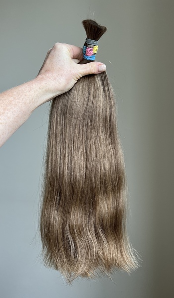 Волосы детские 45-46 см, 104 грамма - Детские волосы для наращивания 