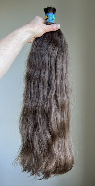 Волосы детские 53-58 см, 155 грамм - Детские волосы для наращивания 