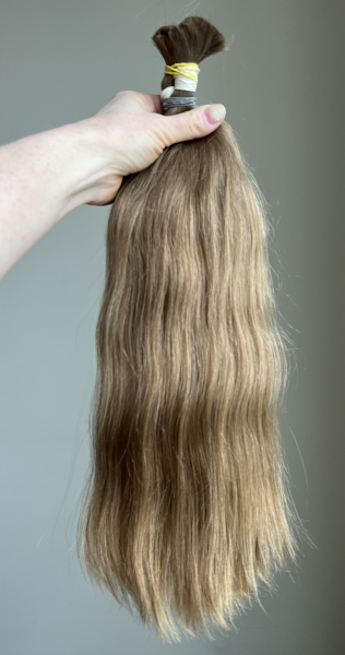 Волосы детские 43 см, 103 грамма - Детские волосы для наращивания 