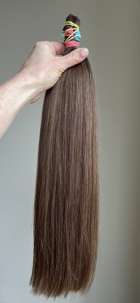 Волосы детские 46 см, 88 грамм - Детские волосы для наращивания 