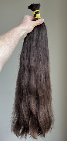 Волосы женские 58 см, 173 грамма - Детские волосы для наращивания 