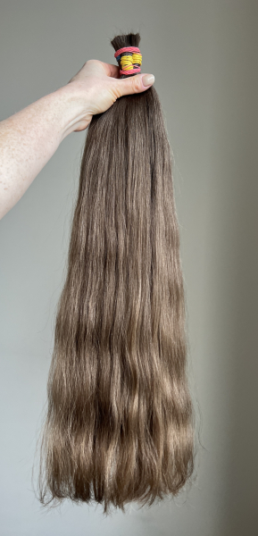 Волосы женские 59-60 см,  161 грамм - Детские волосы для наращивания 