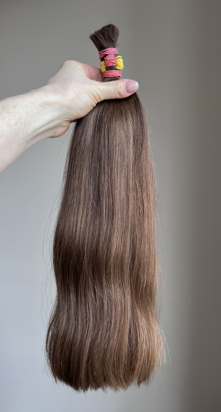 Волосы женские 42-43 см, 100 грамм - Детские волосы для наращивания 