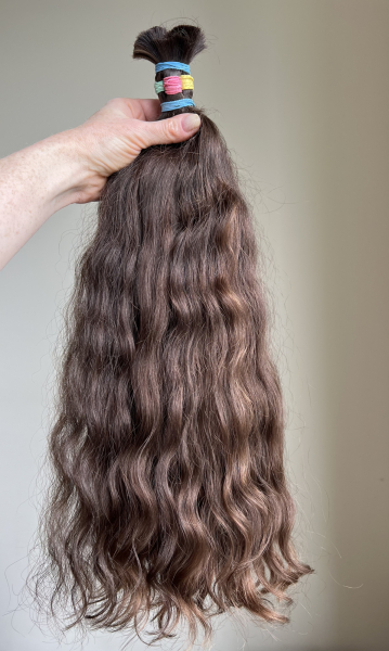 Волосы детские 52-53, 172 грамма - Детские волосы для наращивания 