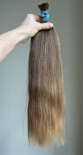 Волосы детские 47-48 см, 73 грамма - Детские волосы для наращивания 