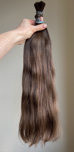 Волосы детские 51-53 см, 117 грамм - Детские волосы для наращивания 